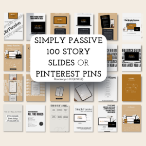 Simply Passive Story Slides or Pinterest Pins (2)